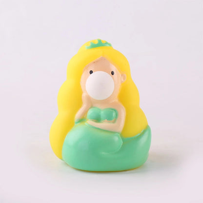 Christmas Explosions Squeeze Puff Bubble Decompression Toy Cartoon Pinch Rebound Doll Decompression Vent Vinyl Toy