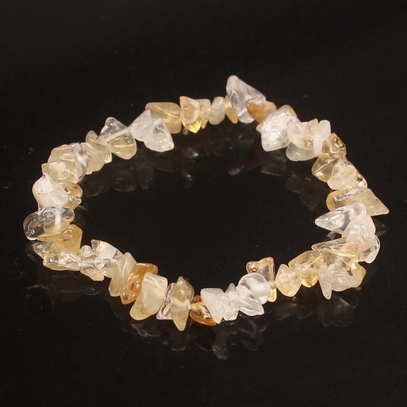 Minimalist Color Block Artificial Crystal Irregular Bracelets