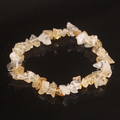 Minimalist Color Block Artificial Crystal Irregular Bracelets