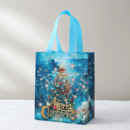 Christmas Cute Christmas Tree Santa Claus Nonwoven Party Festival Gift Bags