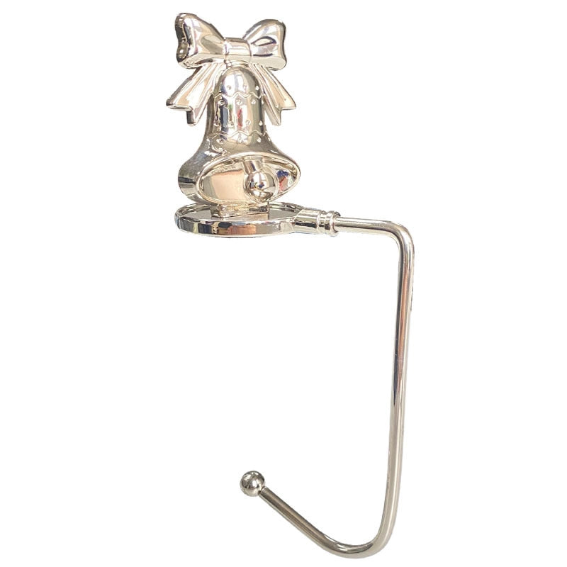 Christmas Fireplace Hook Metal Bag Hook Snowflake Christmas Stocking Hook In Stock