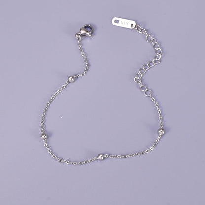 Unisex Korean Heart Anklets