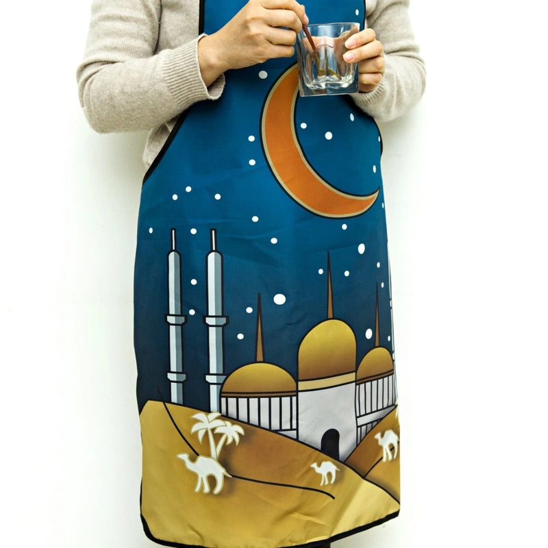 Christmas Vacation Tie Dye Polyester Apron 1 Set