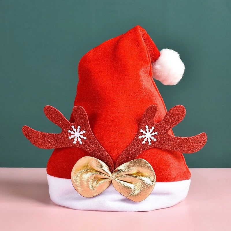 Christmas Fashion Antlers Cloth Party Christmas Hat