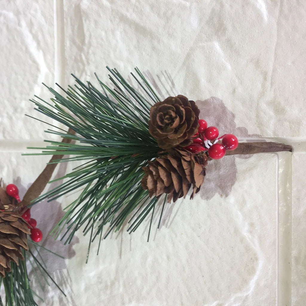 Pine Needles Pine Cones Christmas Tree Accessories Gift Box Decoration Real Flowers Christmas Decoration Desktop Ornaments Christmas