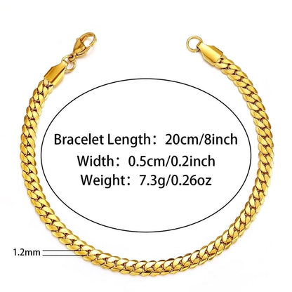 Classic Style Solid Color 304 Stainless Steel Bracelets In Bulk Stainless Steel Bracelets