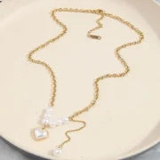 Sweet Minimalist Devil's Eye Titanium Steel Plating Pendant Necklace