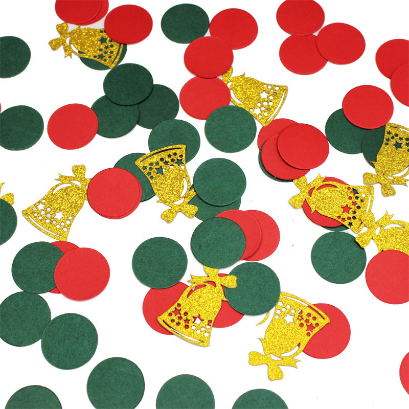 Christmas Table Confetti Reindeer Snowflake Pentagram Sprinkles Christmas Party Supplies Gifts Diy Accessories