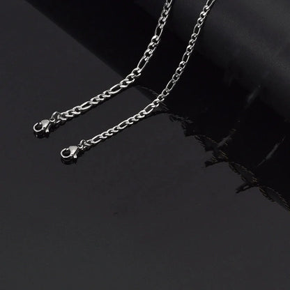 Minimalist Solid Color Stainless Steel Plating Bracelets Anklet Necklace