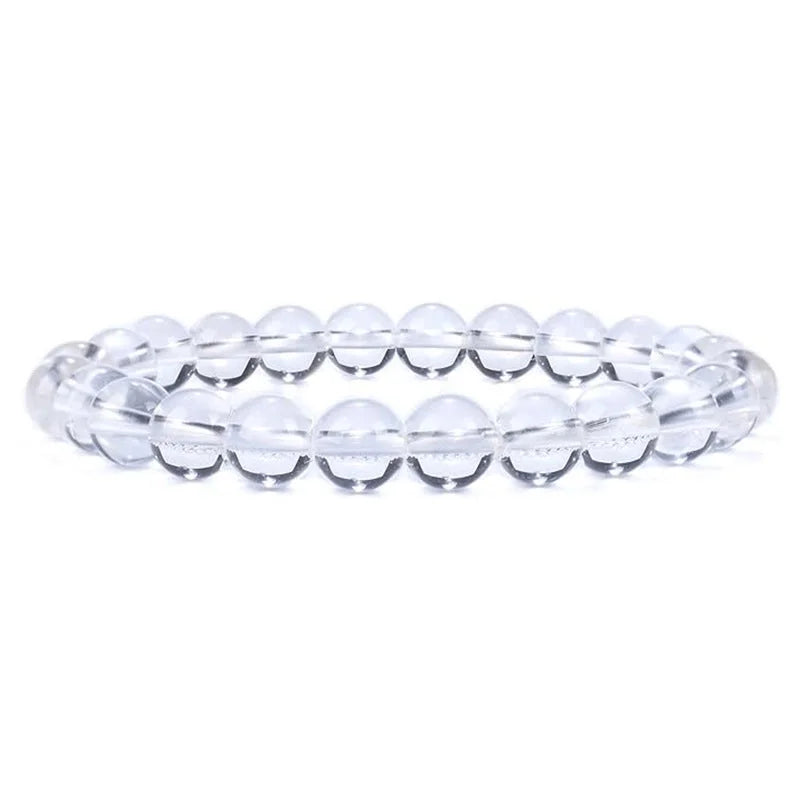 Minimalist Classic Style Round Natural Stone Bracelets In Bulk