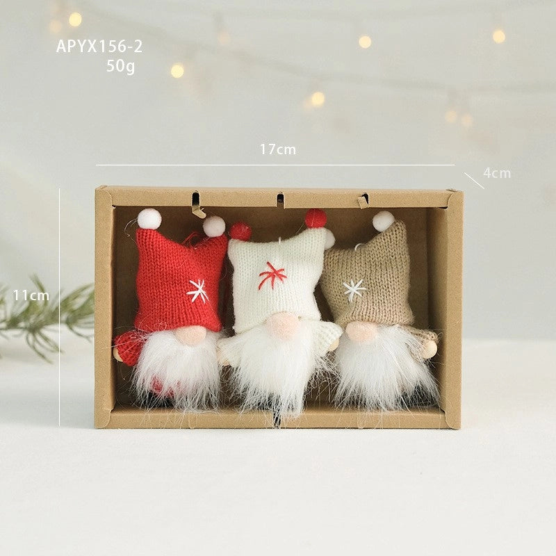 Christmas Cute Doll Holiday Festival Hanging Ornaments Decorations Hanging Ornaments