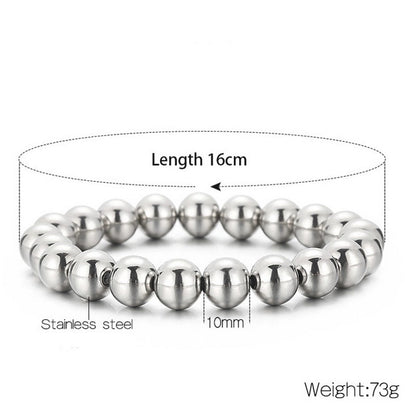 Casual Minimalist Geometric Stainless Steel 18K Gold Plated Bracelets In Bulk