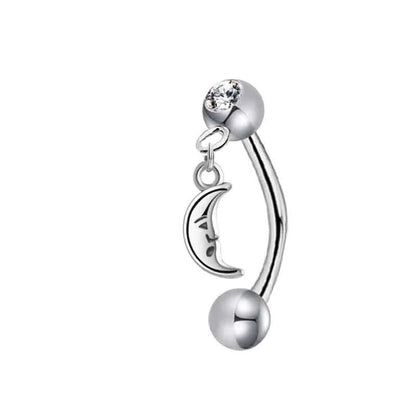 1 Piece Ear Cartilage Rings & Studs Minimalist Classic Style Water Droplets 304 Stainless Steel Eyebrow Studs Ear Cartilage Rings & Studs