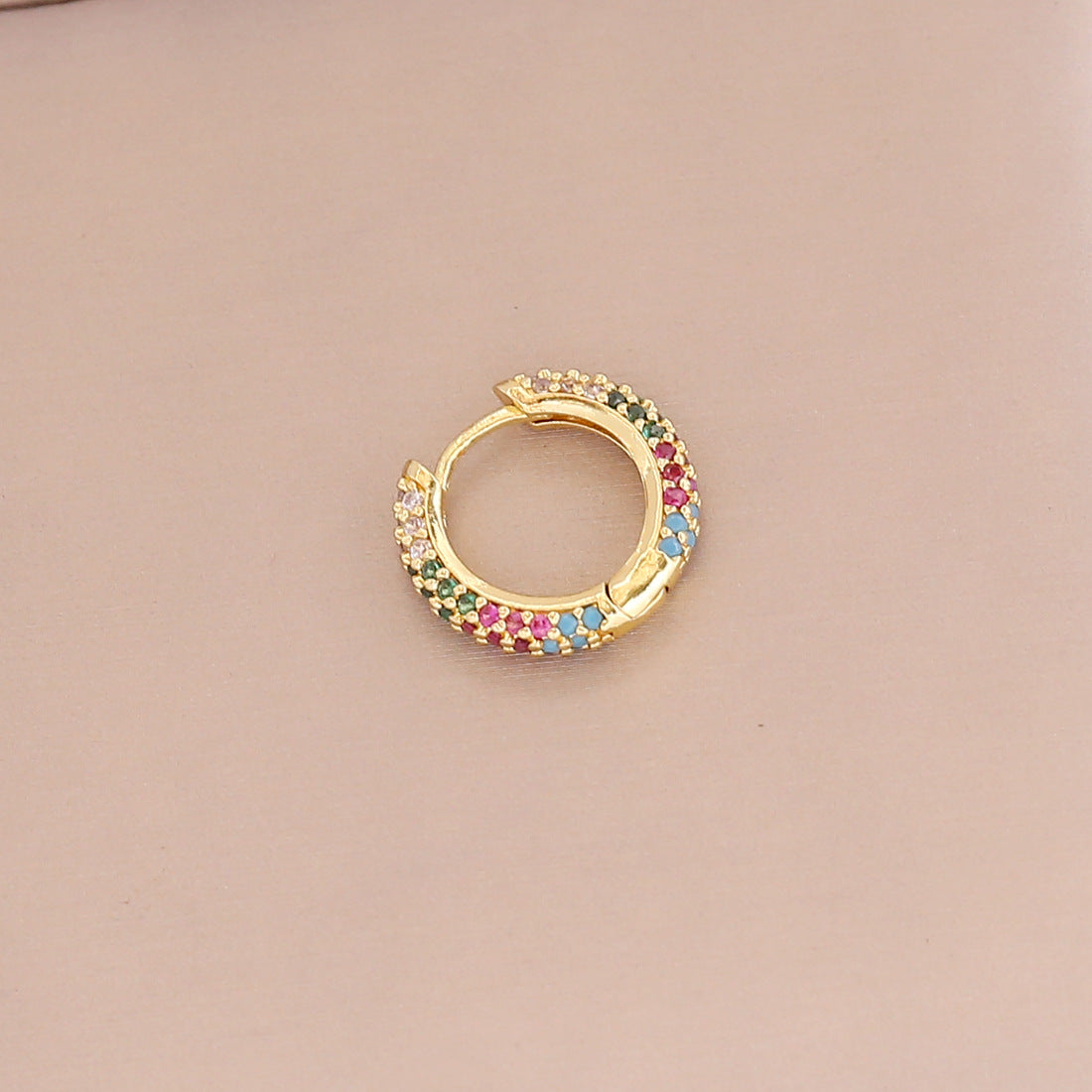 Women U-Shape Copper Electroplating Clip On Earrings