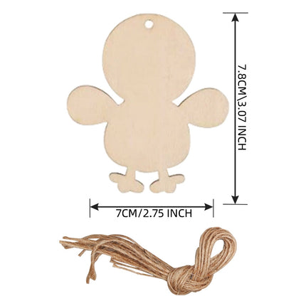 Christmas Pendant Home Decoration Supplies Wood Crafts Creative Carving Wood Christmas Tree Hanging Ornaments