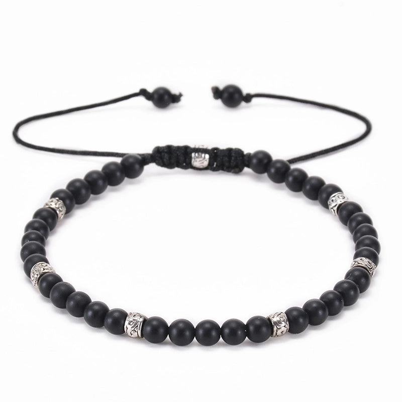 Retro Geometric Natural Stone Bracelets