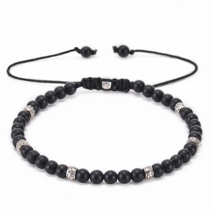 Retro Geometric Natural Stone Bracelets