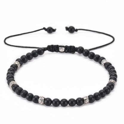 Retro Geometric Natural Stone Bracelets