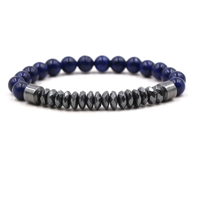 Minimalist Geometric Natural Stone Beaded Bracelets 1 Piece