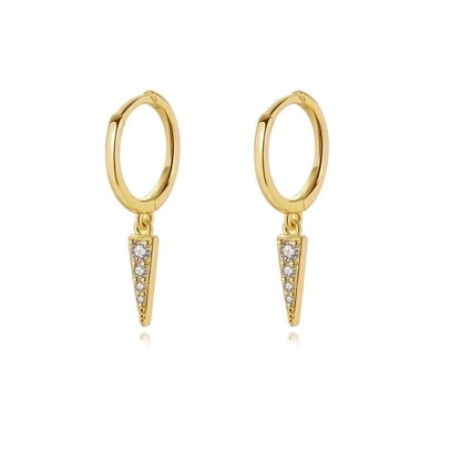 1 Pair Streetwear Devil\'s Eye Heart Shape Butterfly Plating Inlay Copper Zircon Drop Earrings