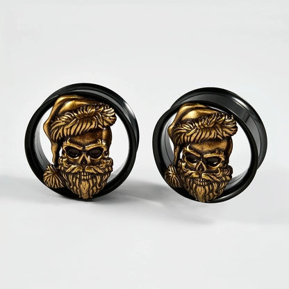 1 Piece Ear Cartilage Rings & Studs Classical Hip-Hop Vintage Style Skull 304 Stainless Steel Copper 18K Gold Plated Auricle