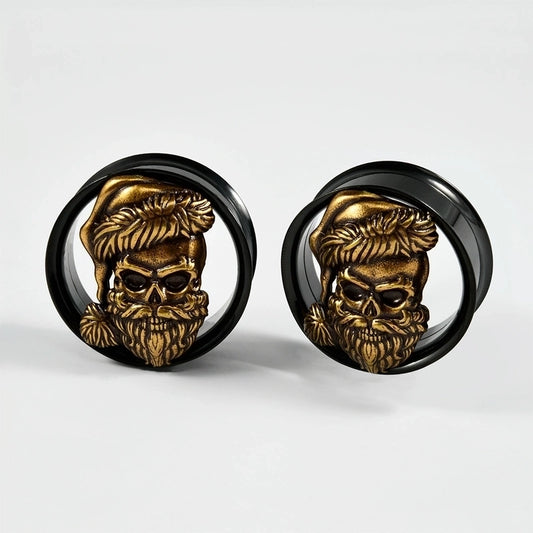 1 Piece Ear Cartilage Rings & Studs Classical Hip-Hop Vintage Style Skull 304 Stainless Steel Copper 18K Gold Plated Auricle