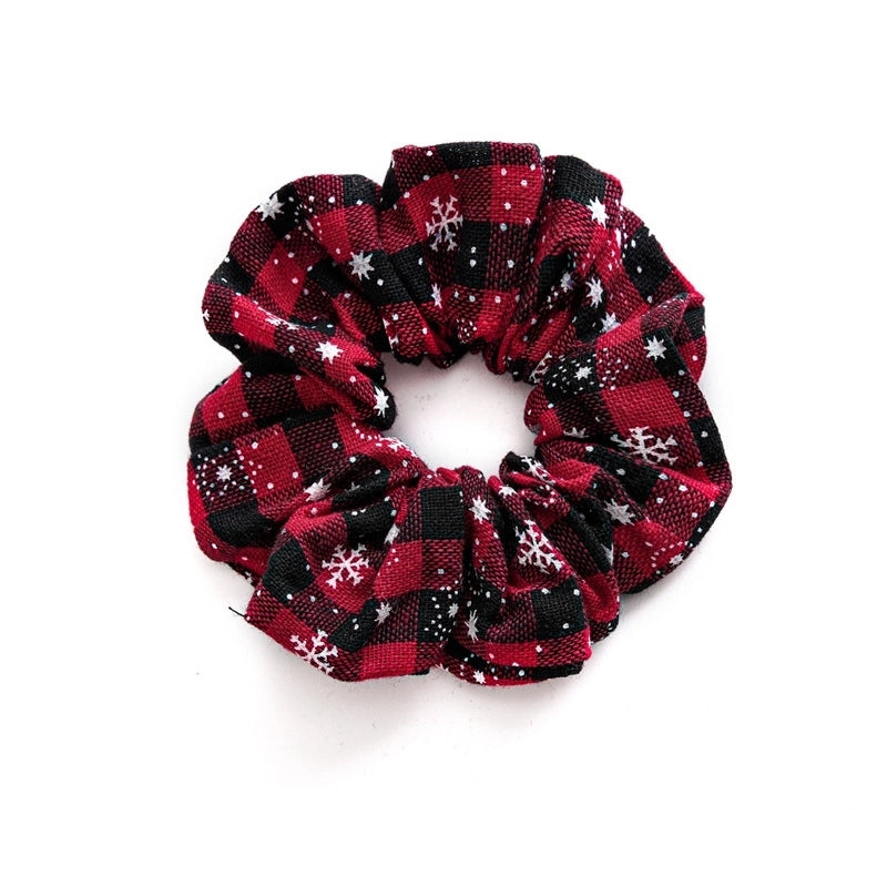 Christmas Cute Women's Snowflake Hair Tie