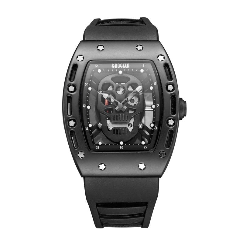 Fashion Skull Buckle Quartz Men's Watches