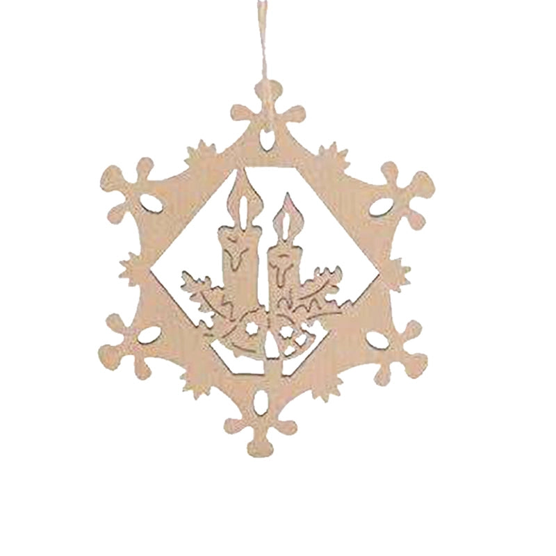 Wooden Crafts Creative Hollow Carving Christmas Tree Pendant Home Decoration Handmade DIY Holiday Decoration Props