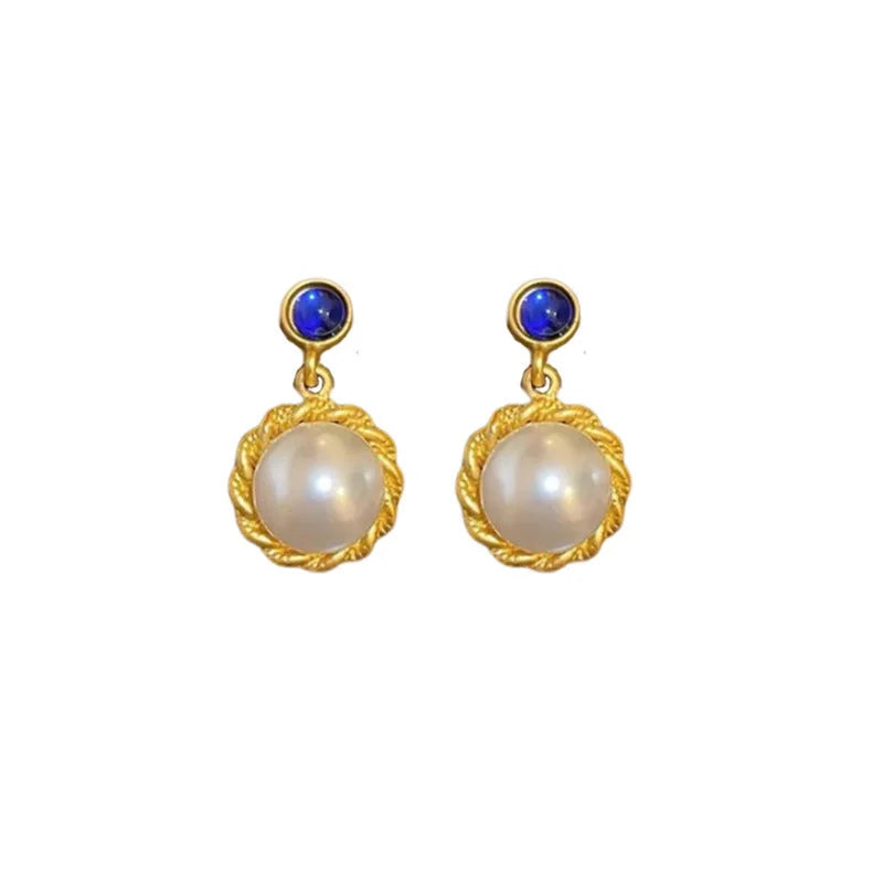 Luxurious Quadrilateral Round Ellipse Leaf Rhombus Animal Bowknot Text Letter Geometric Number Droplet Flower Chinese Zodiac Artificial Pearl Oil Dripping Earrings