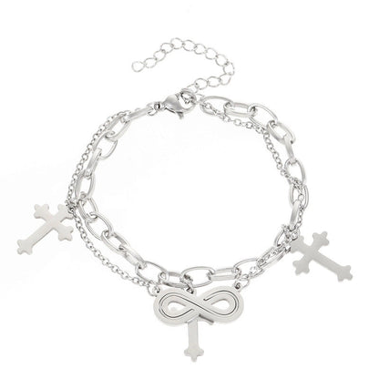 Alloy Gold Plated Silver Plated Elegant Shiny Plating Star Heart Shape Bracelets