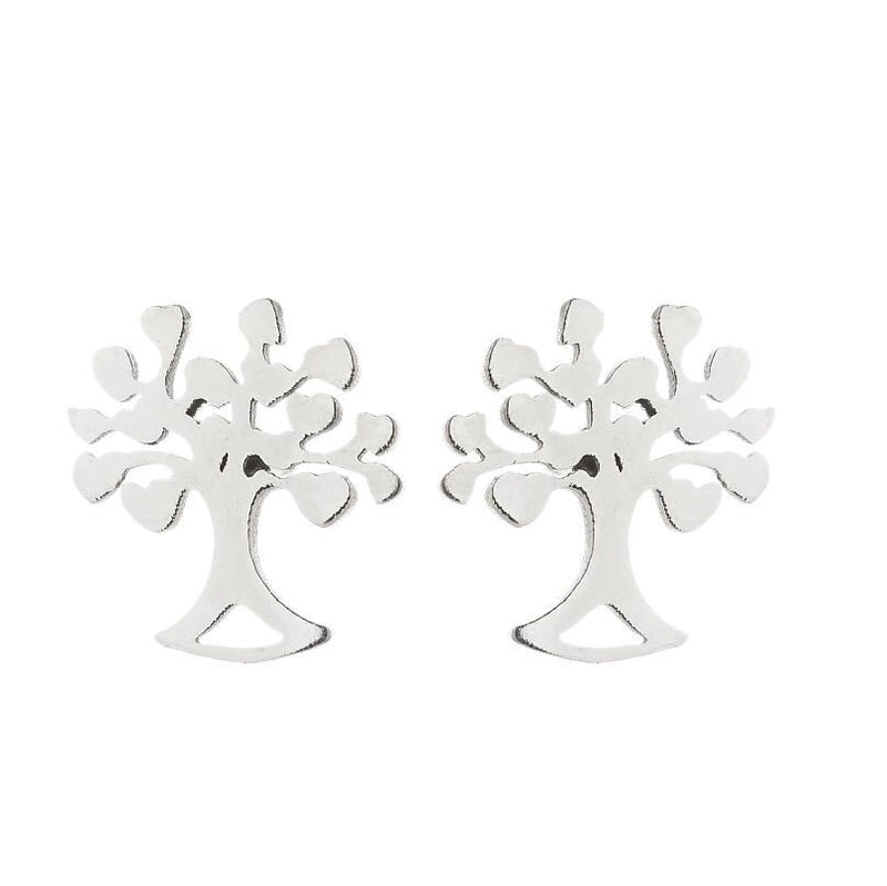 1 Pair Fashion Snowflake Plating 304 Stainless Steel 18K Gold Plated Ear Studs