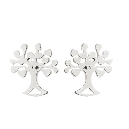 1 Pair Fashion Snowflake Plating 304 Stainless Steel 18K Gold Plated Ear Studs