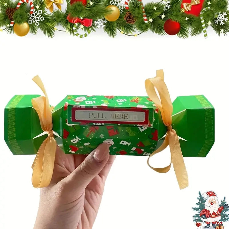 Christmas Minimalist Classic Style Candy Paper Daily Festival Purse Decorations Table Decoration