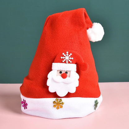 Christmas Fashion Antlers Cloth Party Christmas Hat