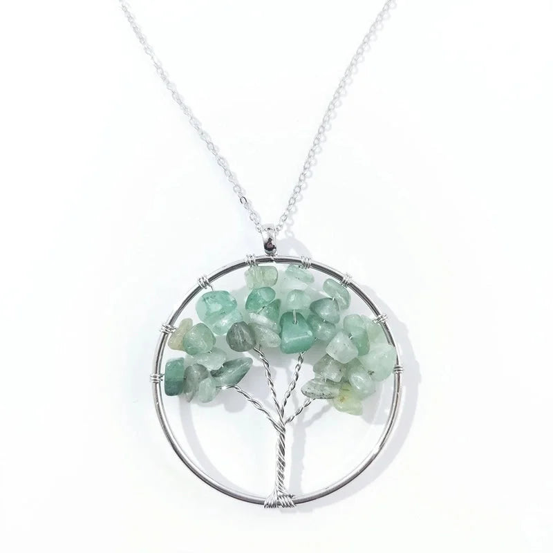 Minimalist Flower Crystal Hollow Out Pendant Necklace 1 Piece