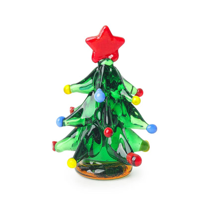 Christmas Minimalist Classic Style Christmas Tree Glass Indoor Festival