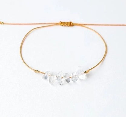 Fashion Irregular Crystal Beaded Bracelets 1 Piece