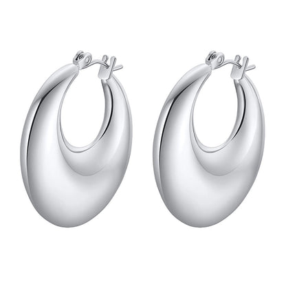 201 Stainless Steel Stainless Steel Earrings