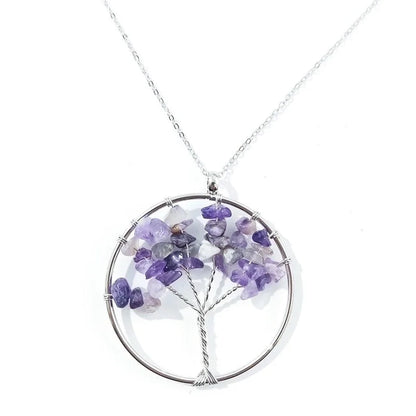 Minimalist Flower Crystal Hollow Out Pendant Necklace 1 Piece