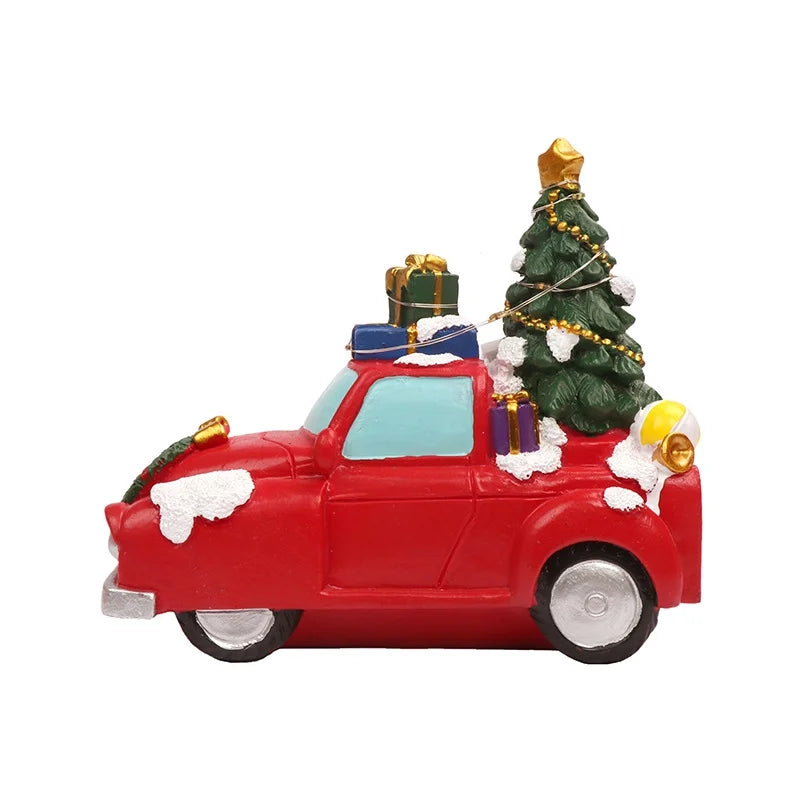 2022 New Christmas Resin Pendant Christmas Tree Decorations Small Charm Resin Elk Christmas Ornaments