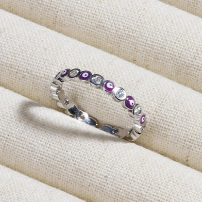 Copper Devil's Eye Rings