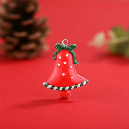 Christmas Resin Hanging Ring Small Pendant Diy Accessories Christmas Tree Decoration Supplies Small Pendant Hanging Ornament