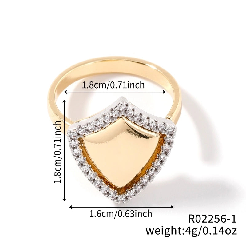 Copper K Gold Plated Plating Inlay Snake Butterfly Zircon Open Rings