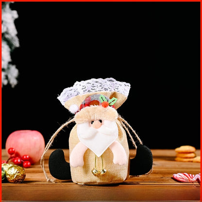 Creative Christmas Decoration Cartoon Tote Bag