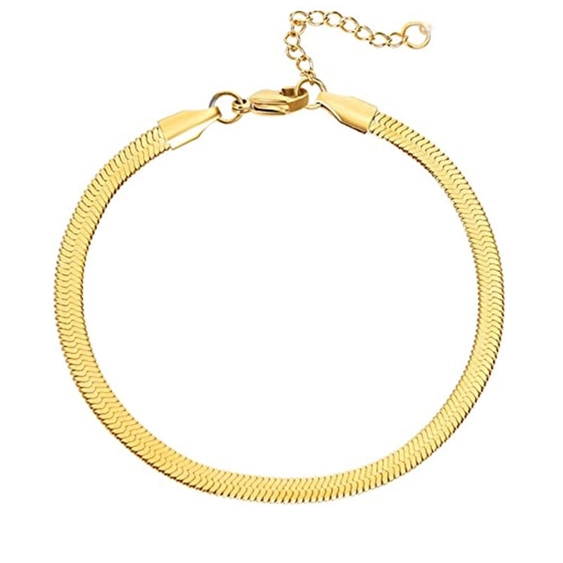 Minimalist Solid Color Copper Bracelets Anklet