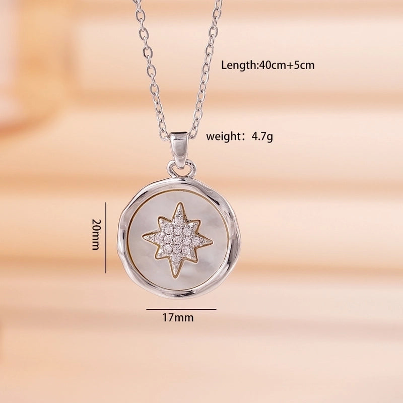 304 Stainless Steel Copper Cable Chain Animal Bear Pendant Necklace