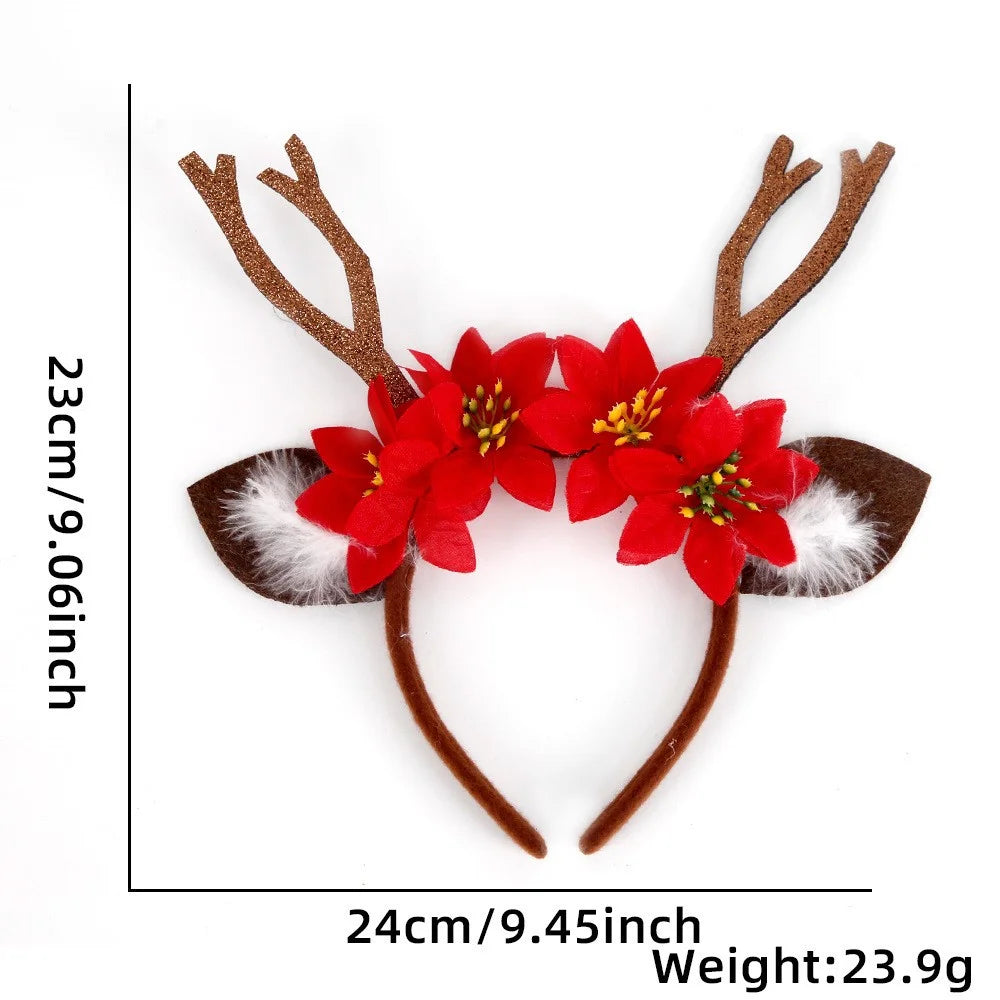 Christmas Cartoon Style Cute Exaggerated Christmas Hat Plastic Festival Street Headband