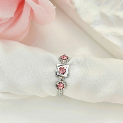 Elegant Geometric 304 Stainless Steel Plating Open Rings