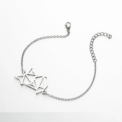 Fashion Animal 201 Stainless Steel 18K Gold Plated No Inlaid Bracelets In Bulk